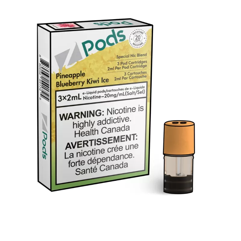 Zpods - Pineapple Blueberry Kiwi Iced