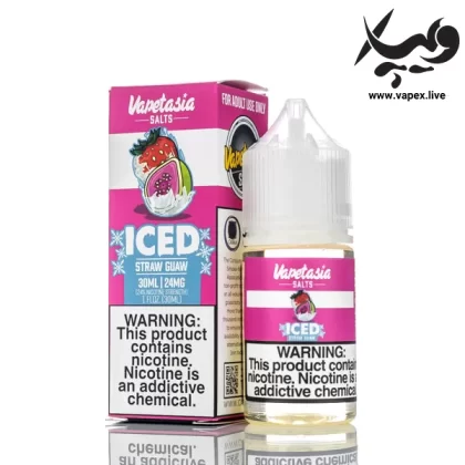 سالت استراگوا یخ ویپتاسیا Vapetasia Straw Guaw ICE