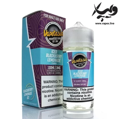 جویس ویپتاسیا لیموناد بلکبری یخ Vapetasia Blackberry Lemonade ICED 100ML