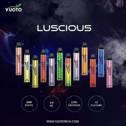 Yuoto Luscious 3000 Puffs Disposable Vape in UAE