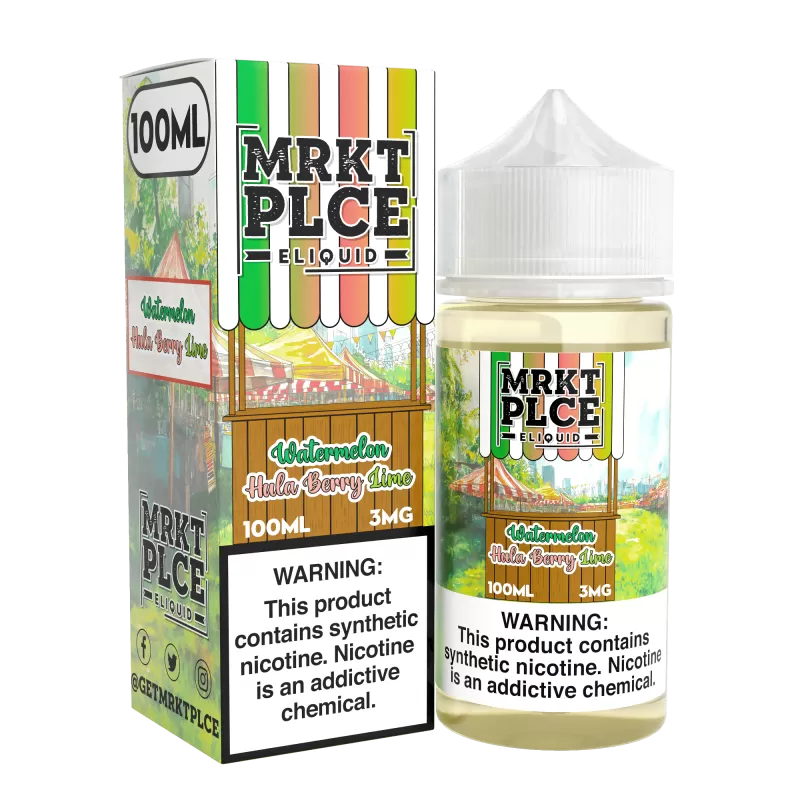 Watermelon Hula Berry Lime by MRKT PLCE – 100mL