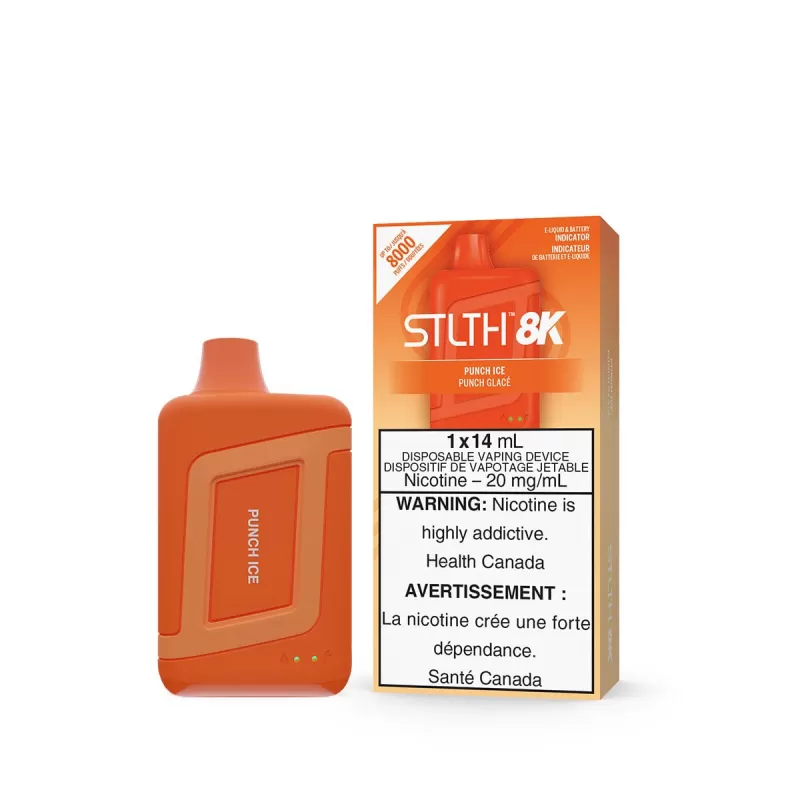 STLTH 8K Punch Ice Disposable Vape