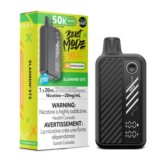 Flavour Beast Mode Max 2 – Slammin' STS Iced - 50,000 Puffs