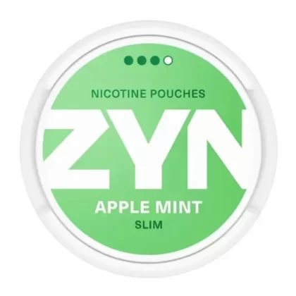 ZYN Nicotine Pouches – Apple Mint Slim