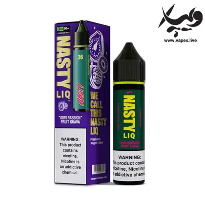 جویس کیوی پشن فروت گواوا نستی Nasty LIQ 36 Kiwi Passionfruit Guava