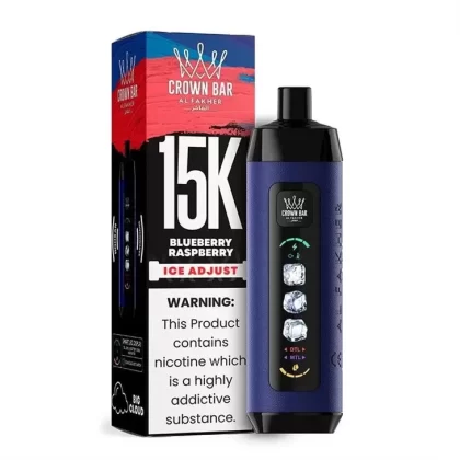 Al Fakher Crown Bar 15000 Ice Adjust | 15k Puffs Disposable Vape with Adjustable Cooling