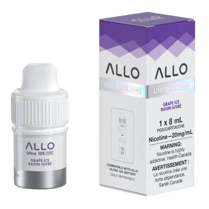 Allo Ultra 10K POD – Grape ICE