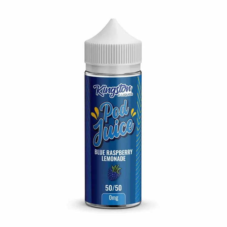 Blue Raspberry Lemonade Pod Juice E-Liquid By Kingston 100ml