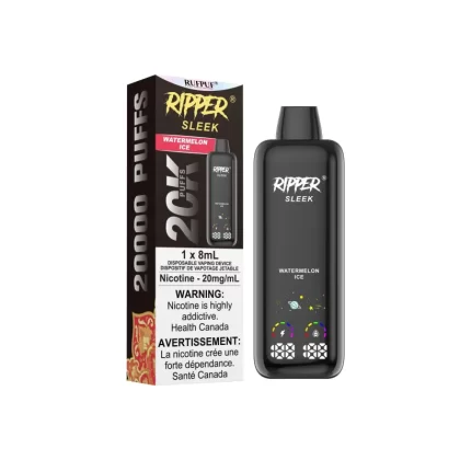 WATERMELON ICE - RIPPER SLEEK Disposable Vape 20K