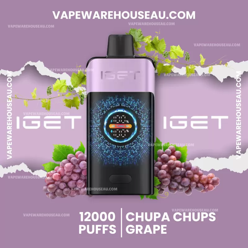 IGET One 12000 Puffs Chupa Chups Grape