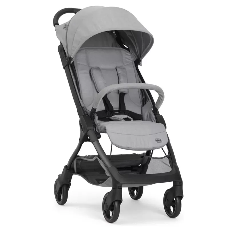 CHICCO WE 2 STROLLER – PEBBLE lightweight baby stroller