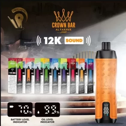 AL FAKHER Crown Bar 12000 Puffs Disposable Vape