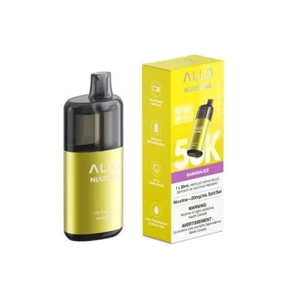 ALLO Intense Nuud 50K Disposable Vape - Banana Ice