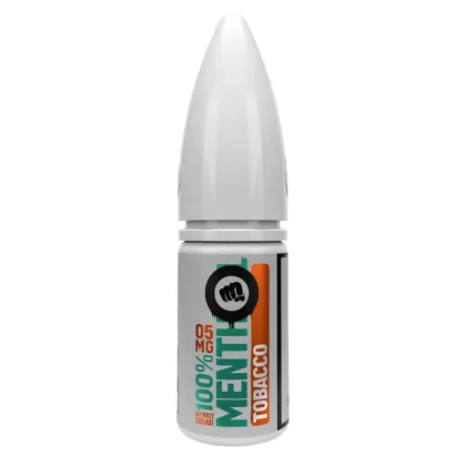 100% Menthol Tobacco by Riot Squad Nic Salt E-Liquid - 10 Pack