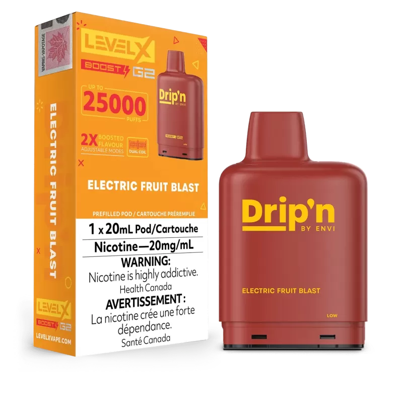 Level X Drip’n Boost G2 Vape Pod – Electric Fruit Blast