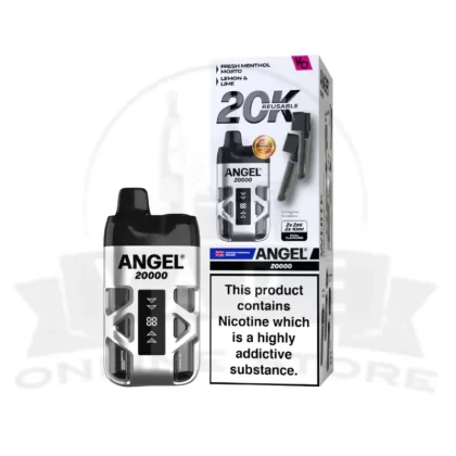 White Edition Vapes Bars Angel 20000 Prefilled Pod Kit