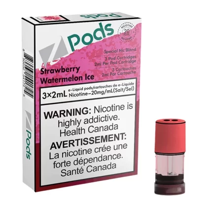 Z POD 2% 3 X 2ML – STRAWBERRY WATERMELON ICE