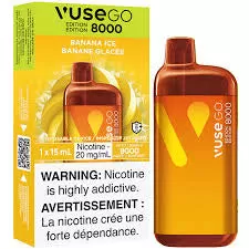 Vuse Go 8000 Banana ice 20mg/ml Disposable (Provincial)