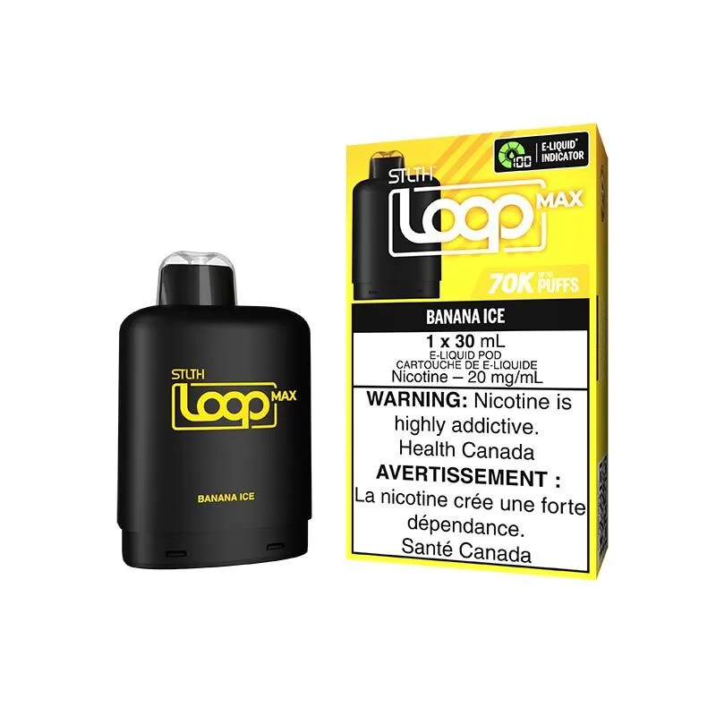STLTH LOOP MAX Pod Pack - Banana Ice (MB)