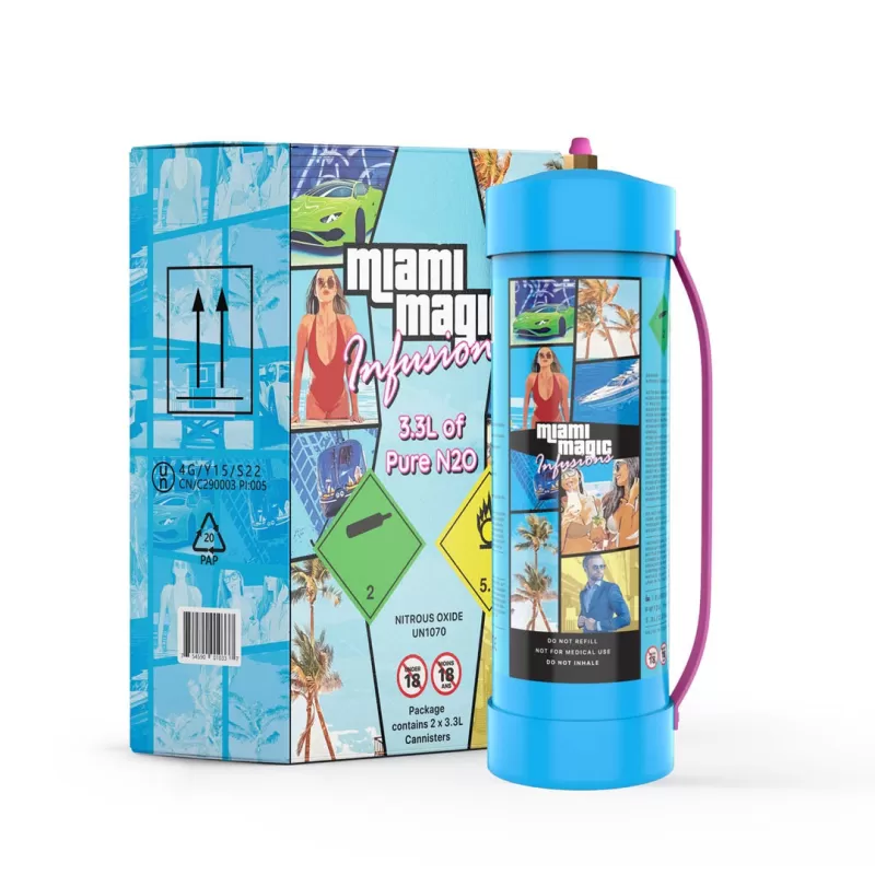 Miami Magic Infusions 4.5L N2O Cannister