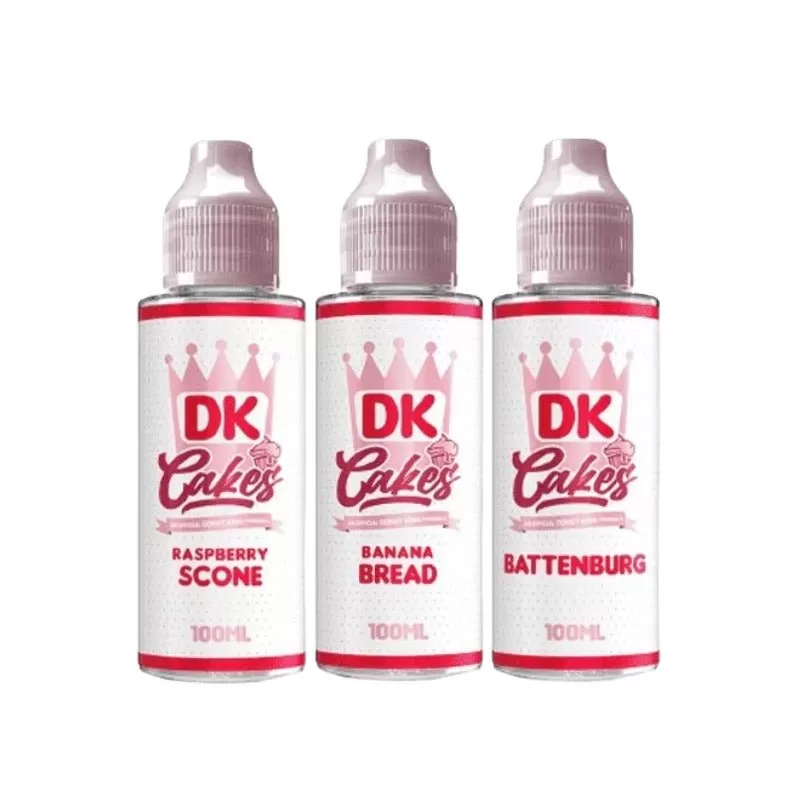 Donut King Cakes 100ml Shortfill E-liquids
