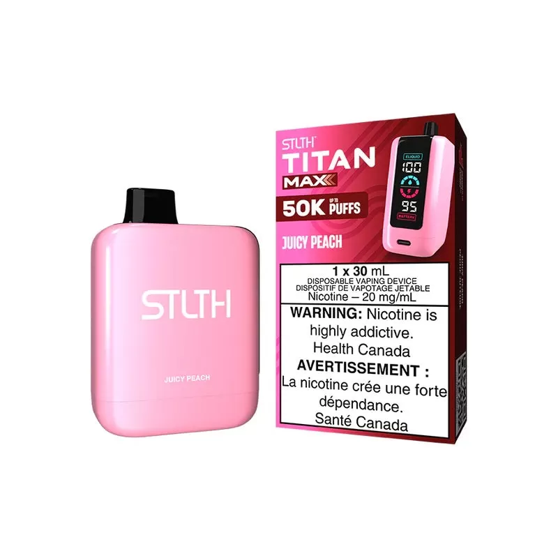 STLTH Titan Max Disposable - Juicy Peach (ON)