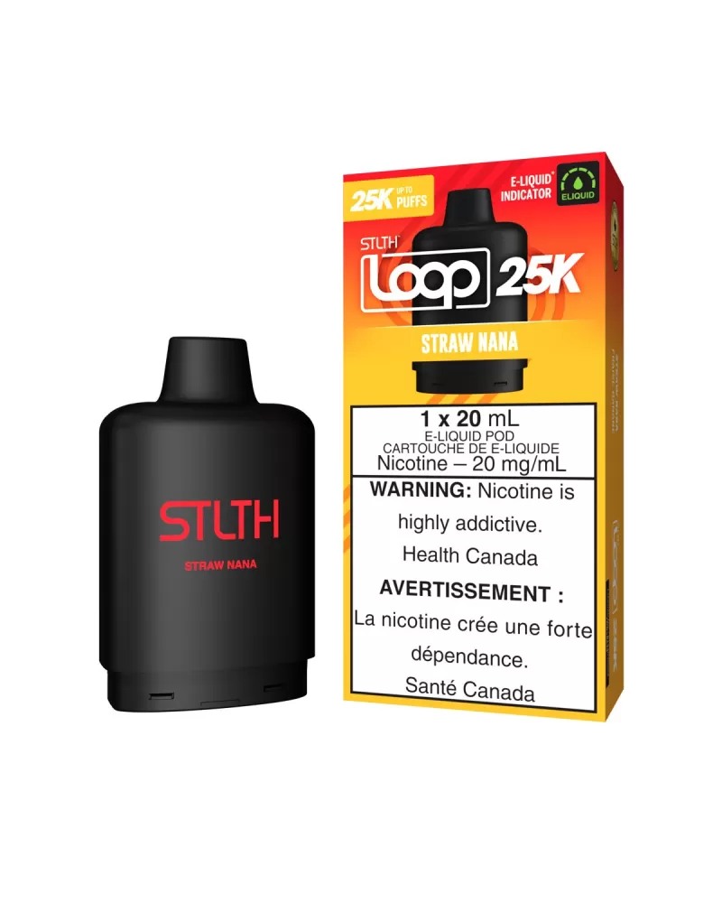 Straw Nana STLTH Loop 25K Pods