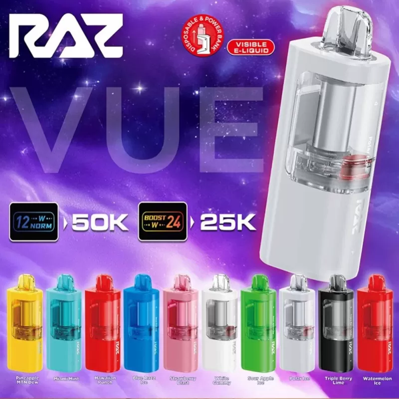 RAZ VUE 50K Disposable Vape (Pod)