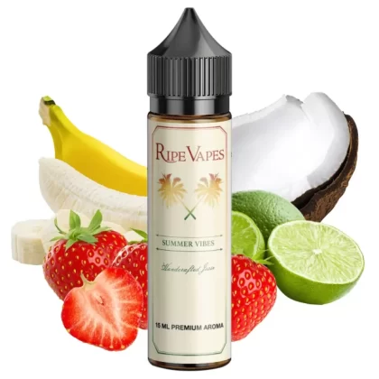 جویس نارگیل موز لیمو توت فرنگی رایپ ویپز RIPE VAPES SUMMER VIBES