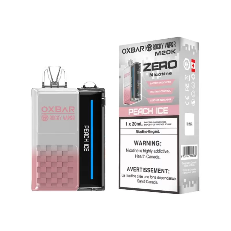Oxbar M20K Peach Ice Nicotine Disposable Vape
