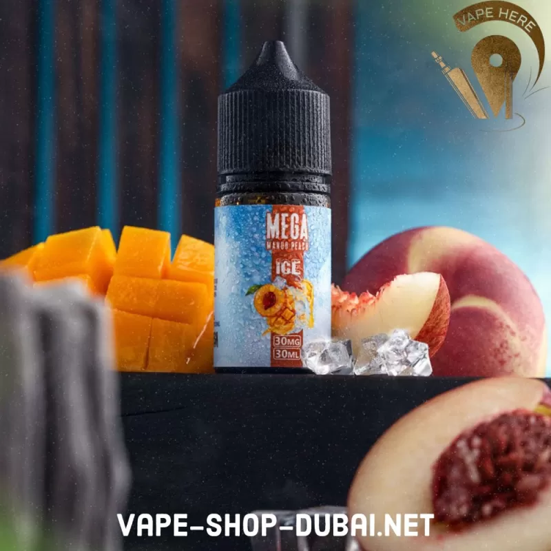 Mega Mango Peach ICE 30ml Saltnic -grand E-liquid #