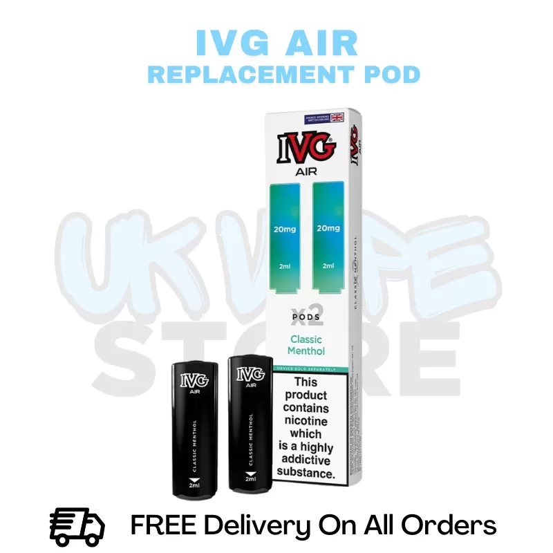 Classic Menthol IVG Air Prefilled Pod - £3.49