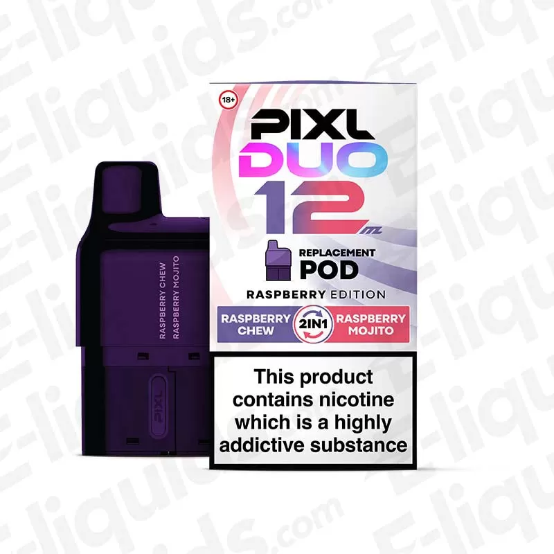 PIXL Duo 12 Raspberry Edition Prefilled Pod