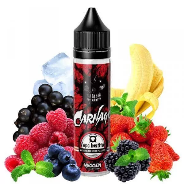 E-liquide Carnage 50ml – Vape Institut