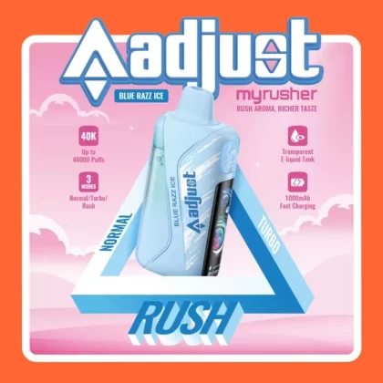 Adjust myRusher 40K Disposable Vape