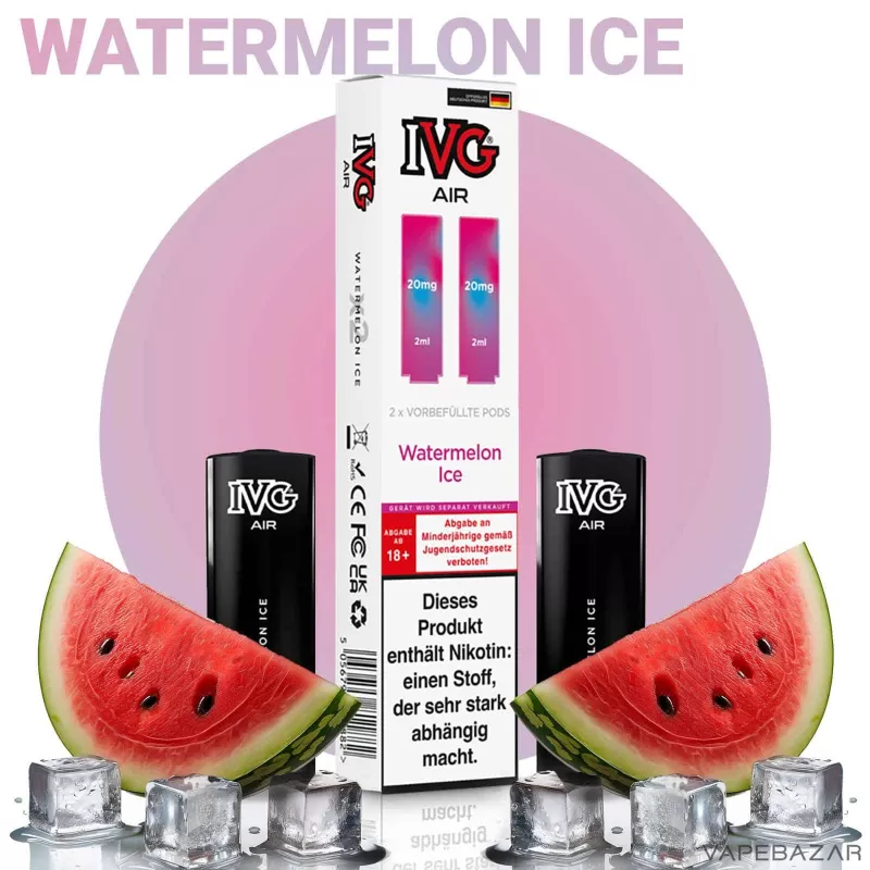 IVG AIR Pods – Watermelon Ice (2er Pack)