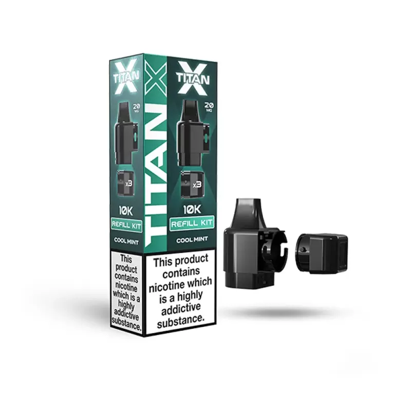 Titan X Prefilled Pods + Refill Containers