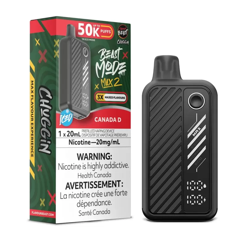 Beast Mode Max 2 50k Canada D (Iced) Disposable Vape