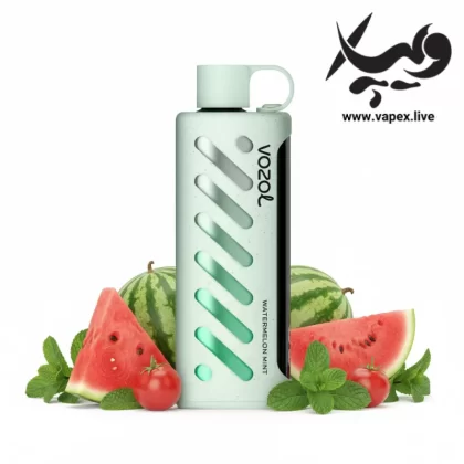 ویپ یکبار مصرف وزول گیر شیشا ۲۵۰۰۰ پاف هندوانه نعناع Vozol Gear Shisha 25000 Puff Watermelon Mint
