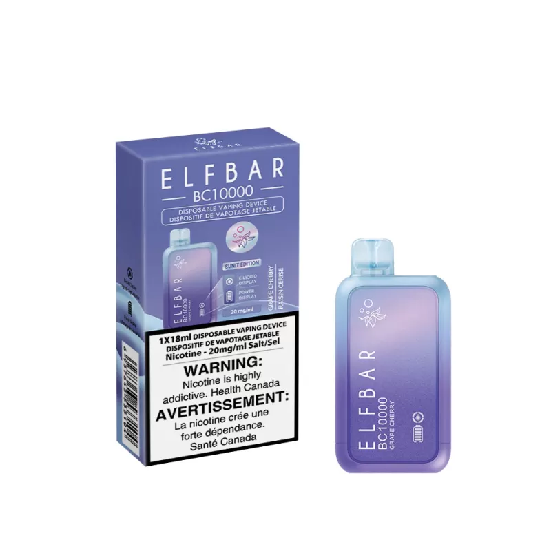 ELF Bar BC10K Disposable - Grape Cherry