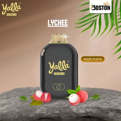 Yalla Pebble Lychee 20mg/ml-6000 puffs