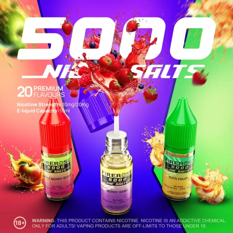Elux Firerose 5000 Nic Salt E-Liquid