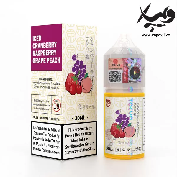 Tokyo Classic Iced Cranberry Raspberry Grape Peach
