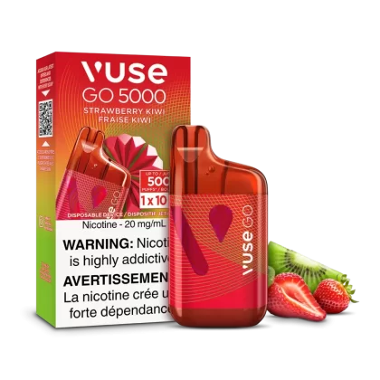 Vuse GO 5000 Disposable Vape - Strawberry Kiwi