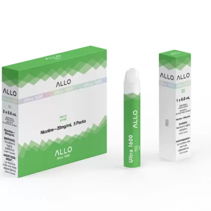 Allo Ultra 1600 Disposable Vape: Frost (6mL)