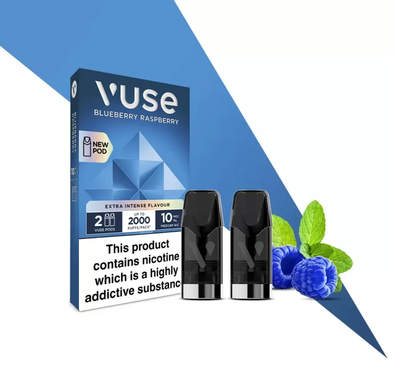 Vuse Pods Blueberry Raspberry (Blue Raspberry)