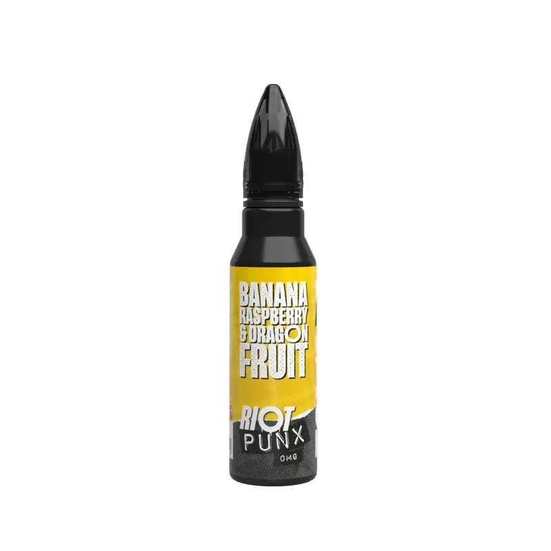 Banana Raspberry & Dragonfruit E-liquid Punx BY Riot Squad