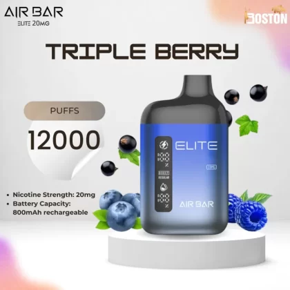 Air Bar Elite Triple Berry 12000 Puffs
