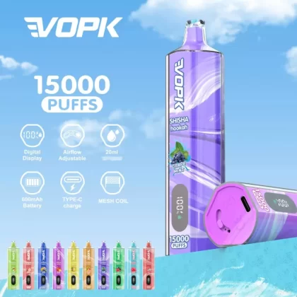 VOPK Shisha-Hookah 15000 PUFFS Disposable Vape