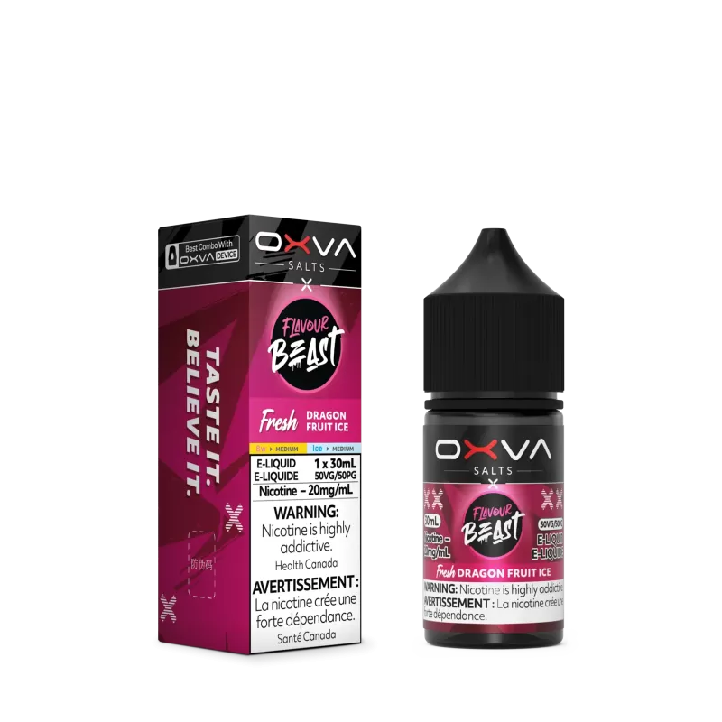 Fresh Dragon Fruit Ice – Flavour Beast x OXVA E-Liquid